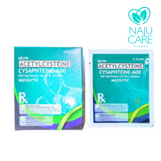 Acetylcysteine CYSAPHTEINE-600 600mg Powder 1 BOX