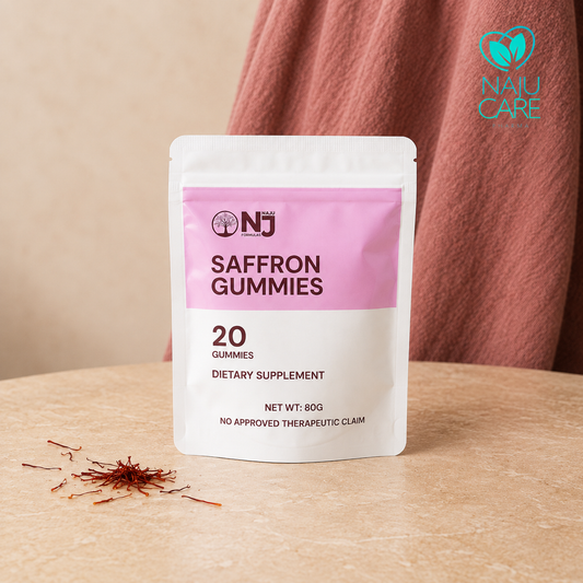 Saffron Gummies with Rhodiola Rosea Extract and Lemon Balm 20's/Pouch