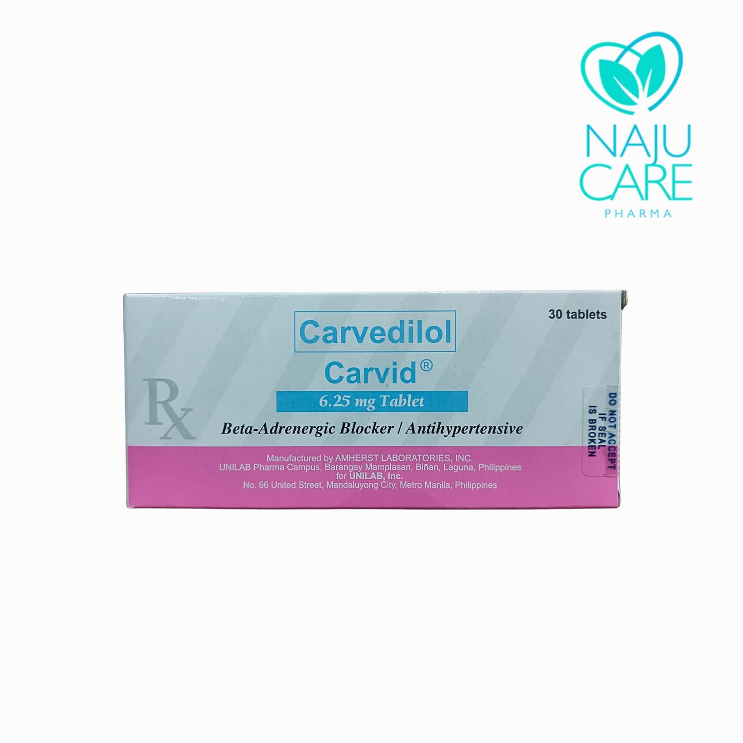 CARVEDILOL 6.25mg/Tab (Carvid)