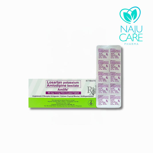 Amlodipine + Losartan Amlife 50mg