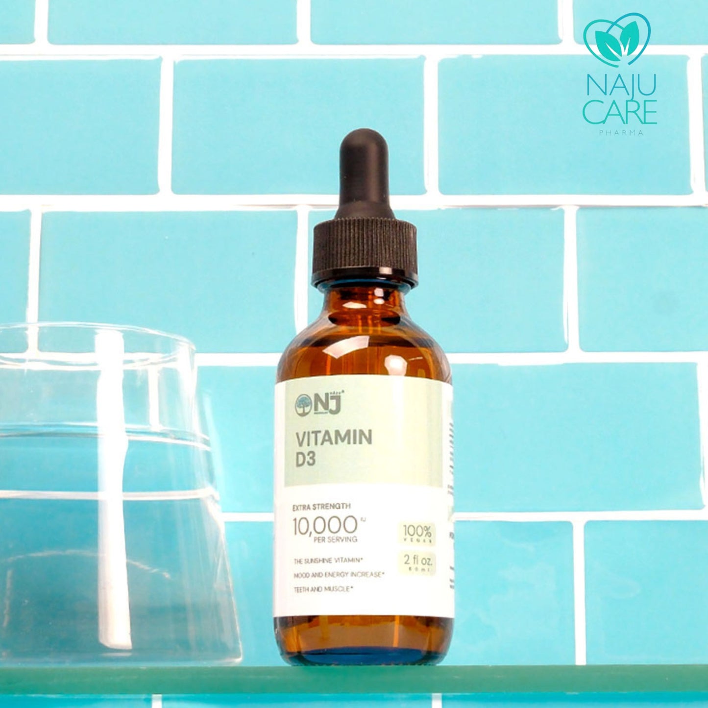 NAJU Vitamin D3 10,000 IU – Your Sunshine Vitamin in a Bottle
