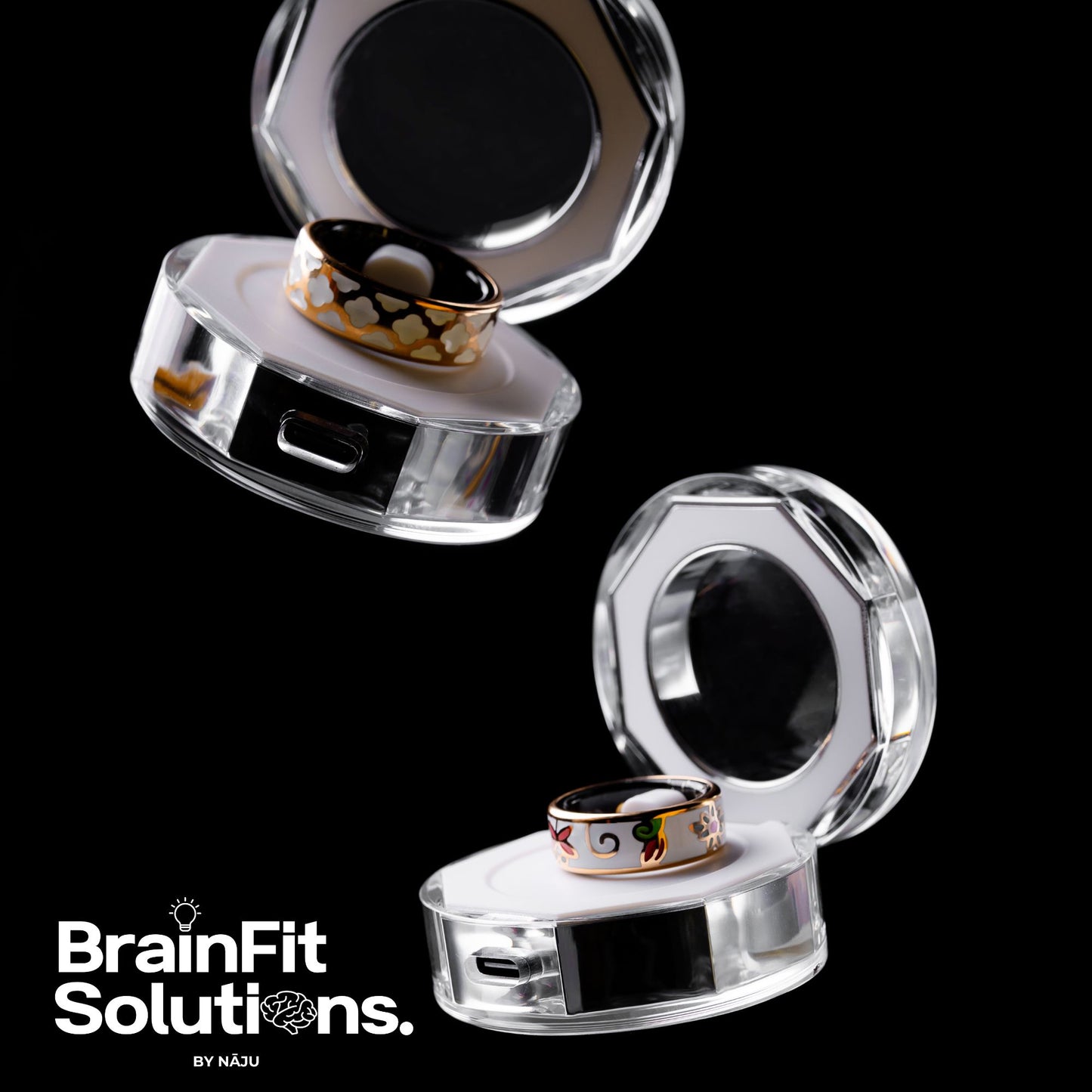Cardio Orb Enamel Ring - The perfect blend of health, technology, and style — the Enamel Smart Ring is not just a device; it’s a statement