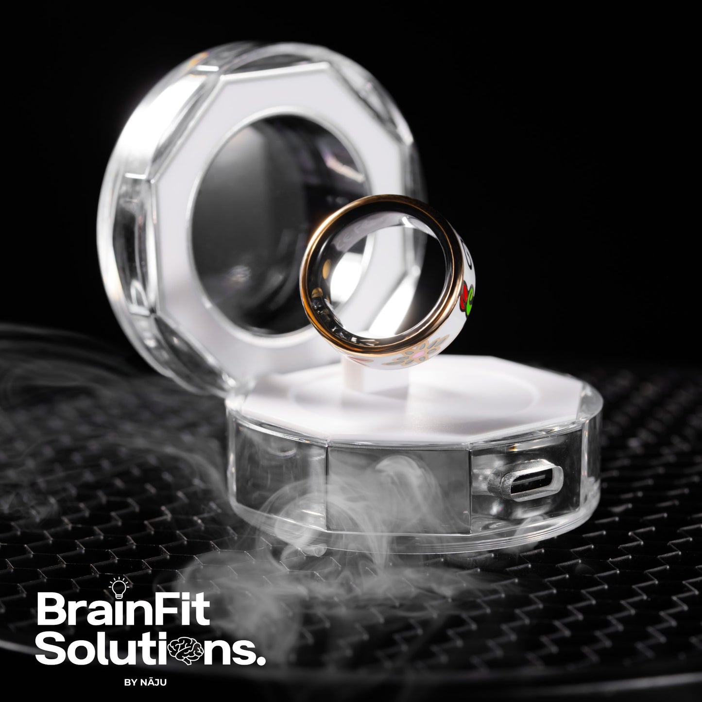 Cardio Orb Enamel Ring - The perfect blend of health, technology, and style — the Enamel Smart Ring is not just a device; it’s a statement