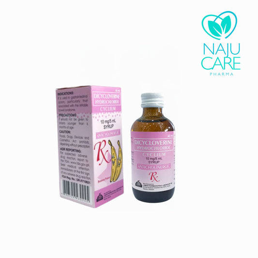Dicycloverine CYCLIUM 10mg/60ml Syrup 1 BOX