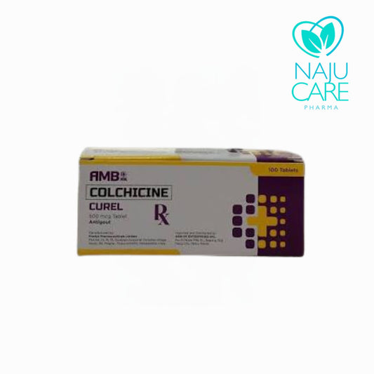 Colchicine CUREL 500mcg Tablet 1 BOX