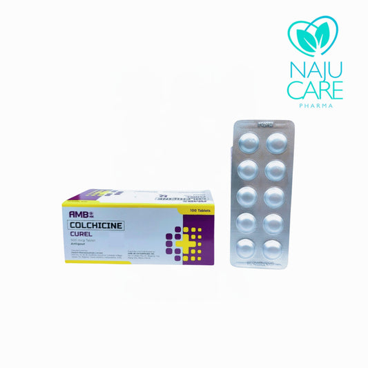 Colchicine CUREL 500mcg Tablet 1 BOX