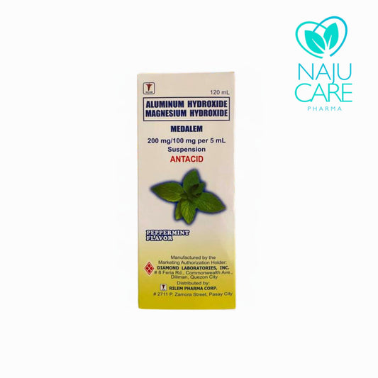 Antacid Medalem 200mg/5ml 120ml 1 BOX