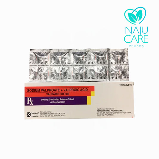 Sodium Valproate + Valproic Acid Valparin 500mcg Tablet