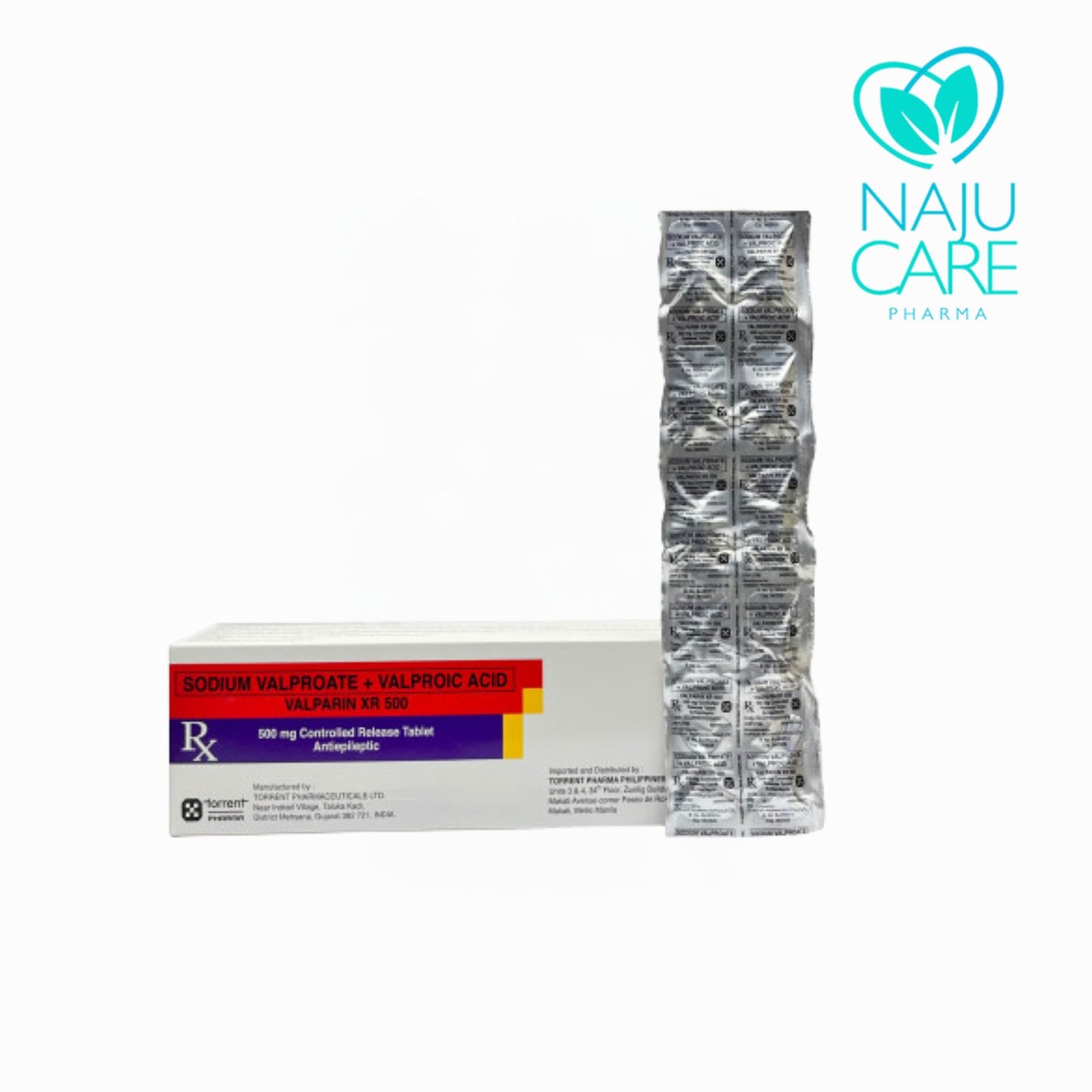 Sodium Valproate + Valproic Acid Valparin 500mcg Tablet