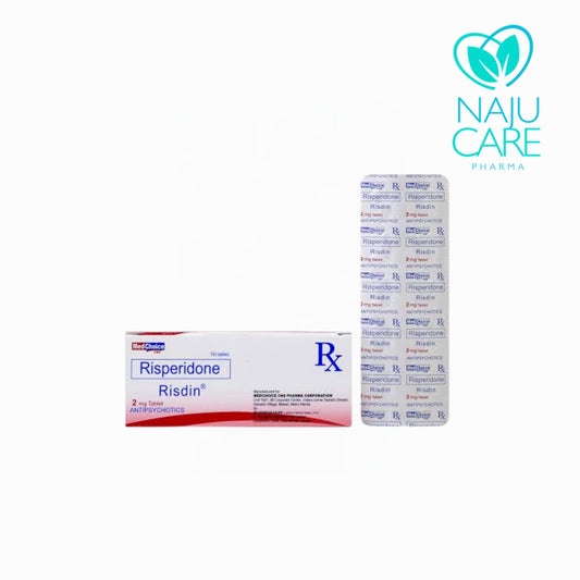 Risperidone Risdin 2mg tab