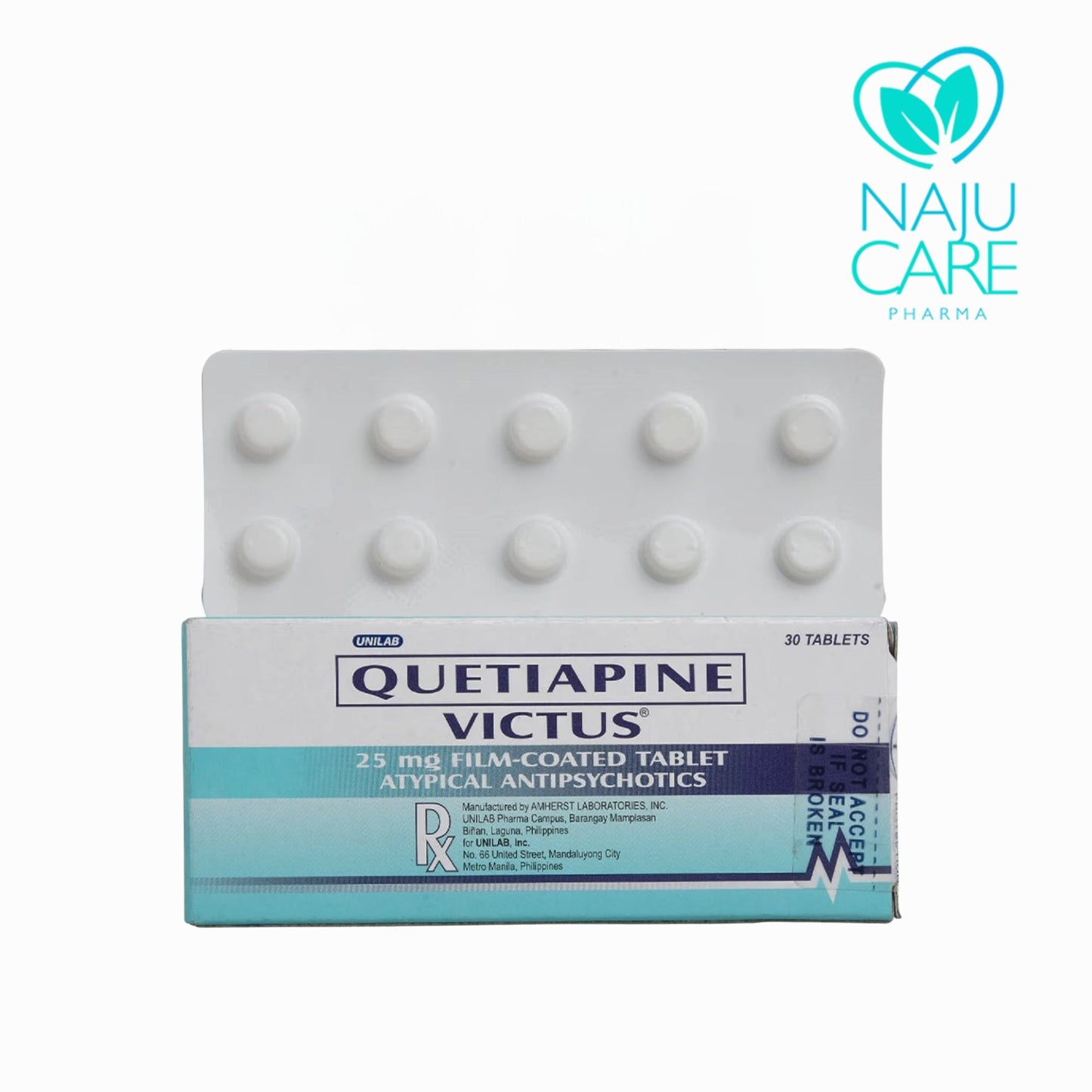 Quetiapine Victus 25mg Tablet