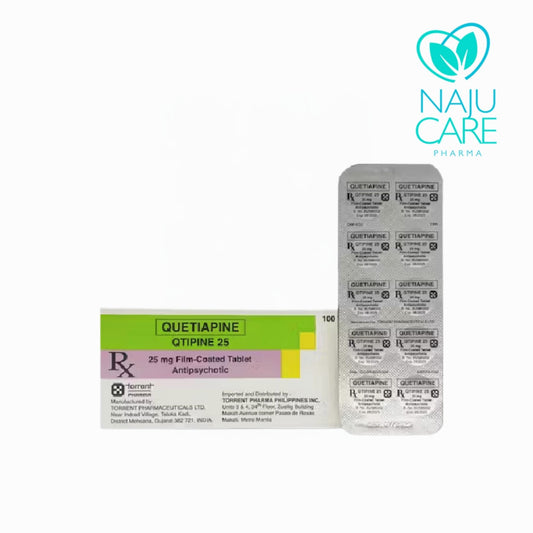 Quetiapine Qtipine 25mg Tablet