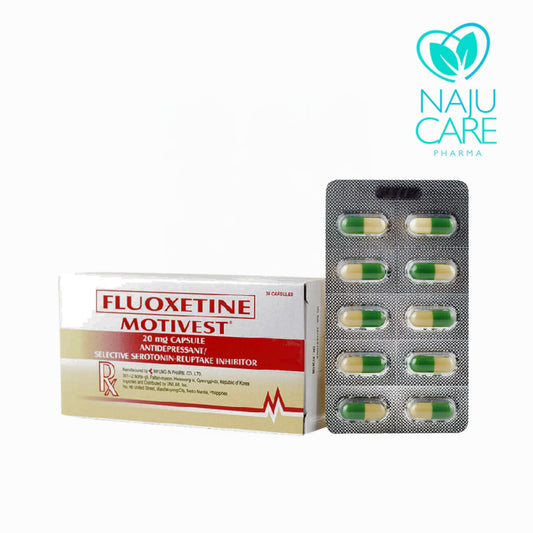 Fluoxetine Motivest 20mg Capsule