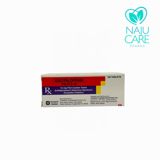 Escitalopram Feliz 100mg Tablet