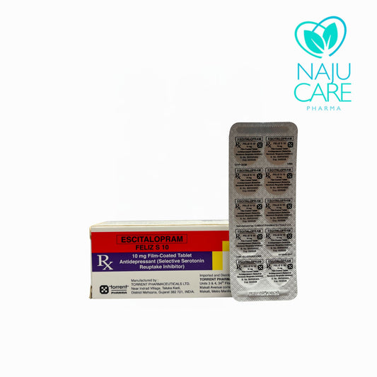 Escitalopram Feliz 100mg Tablet