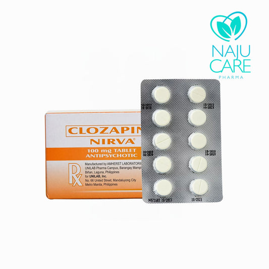 Clozapine Nirva 100mg Tablet
