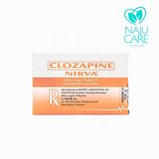 Clozapine Nirva 100mg Tablet