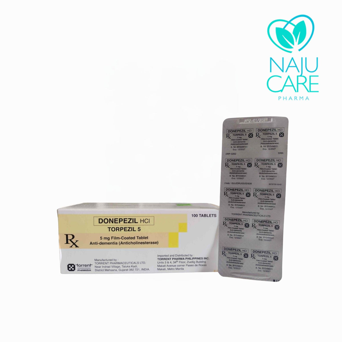 DONEPEZIL 5mg/Film Coated Tab (Torpezil 5)