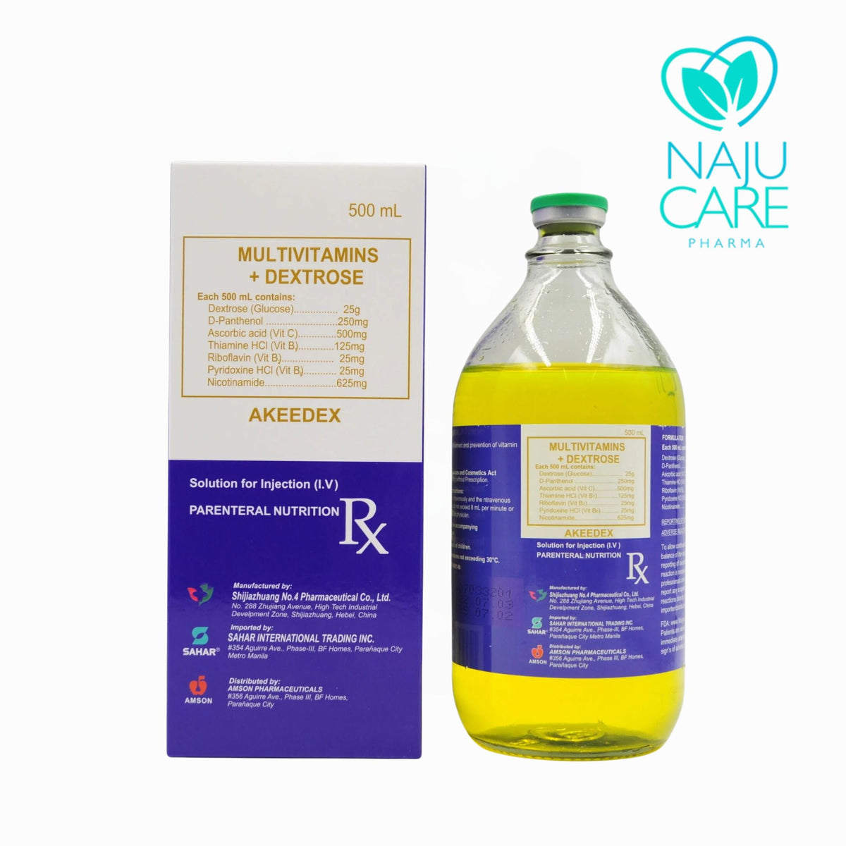 MULTIVITAMINS DEXTROSE (Akeedex)
