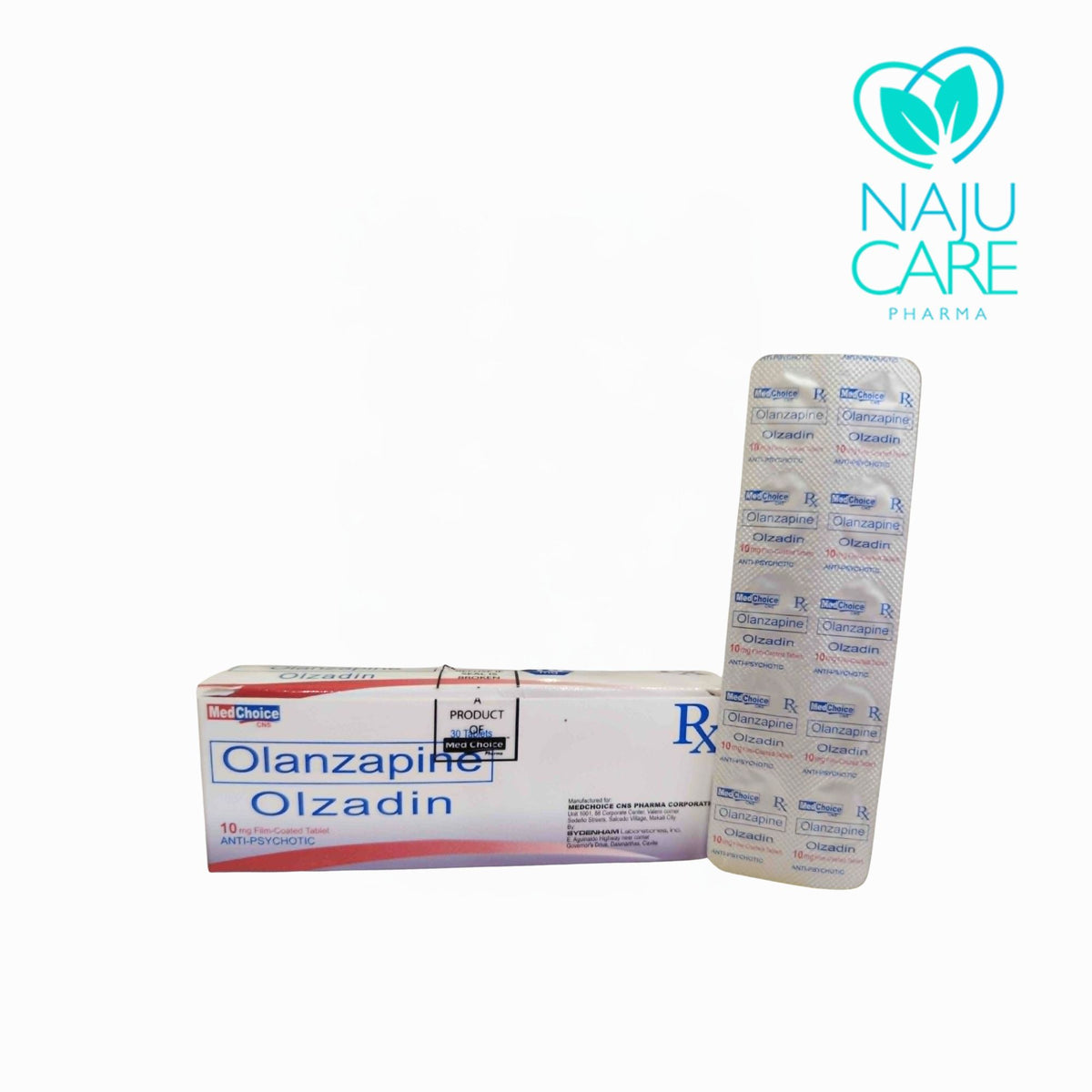 OLANZAPINE 10mg/Film-Coated Tablet (Olzadin®)