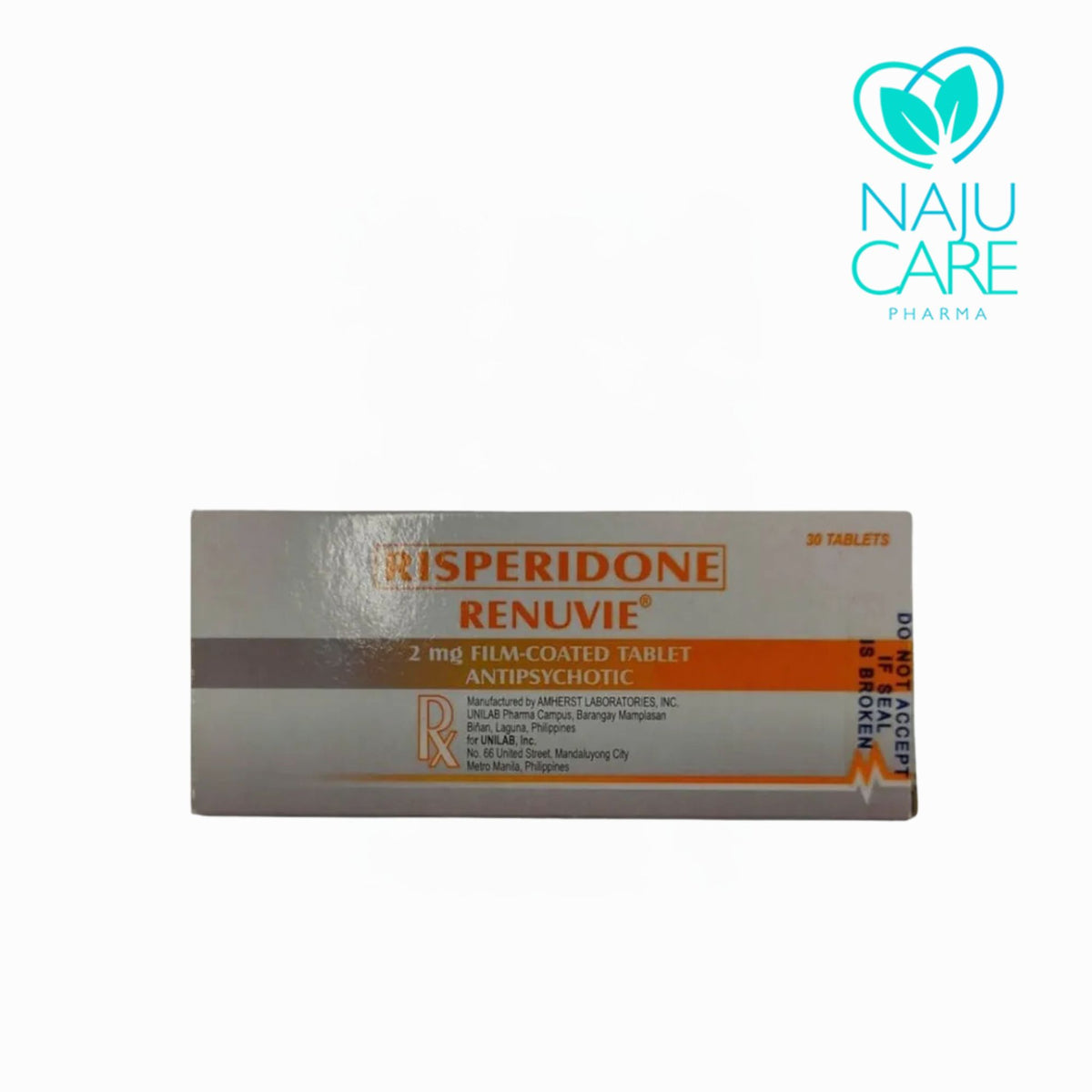 RISPERIDONE 2mg/tab (Renuvie)