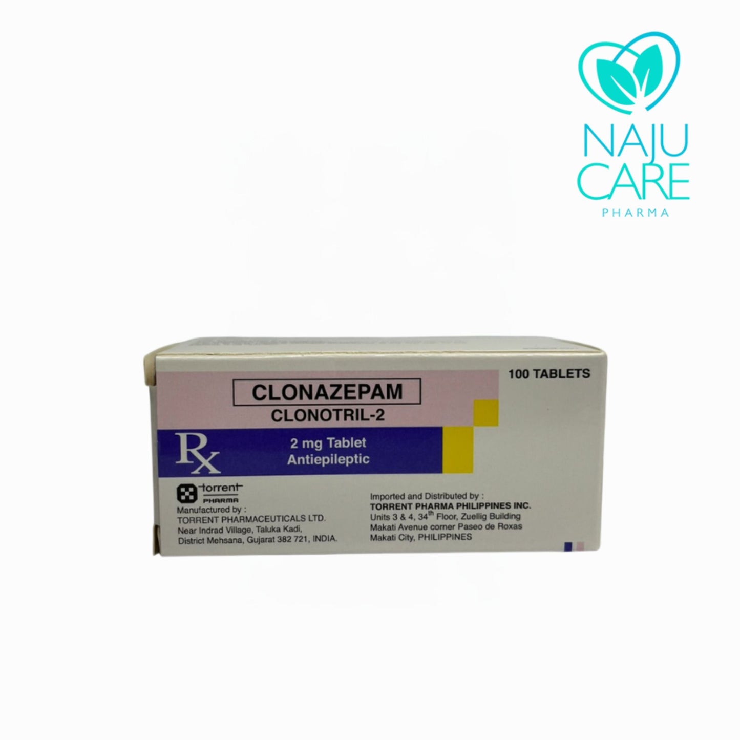 CLONAZEPAM 2mg/Tablet (Clonotril-2)