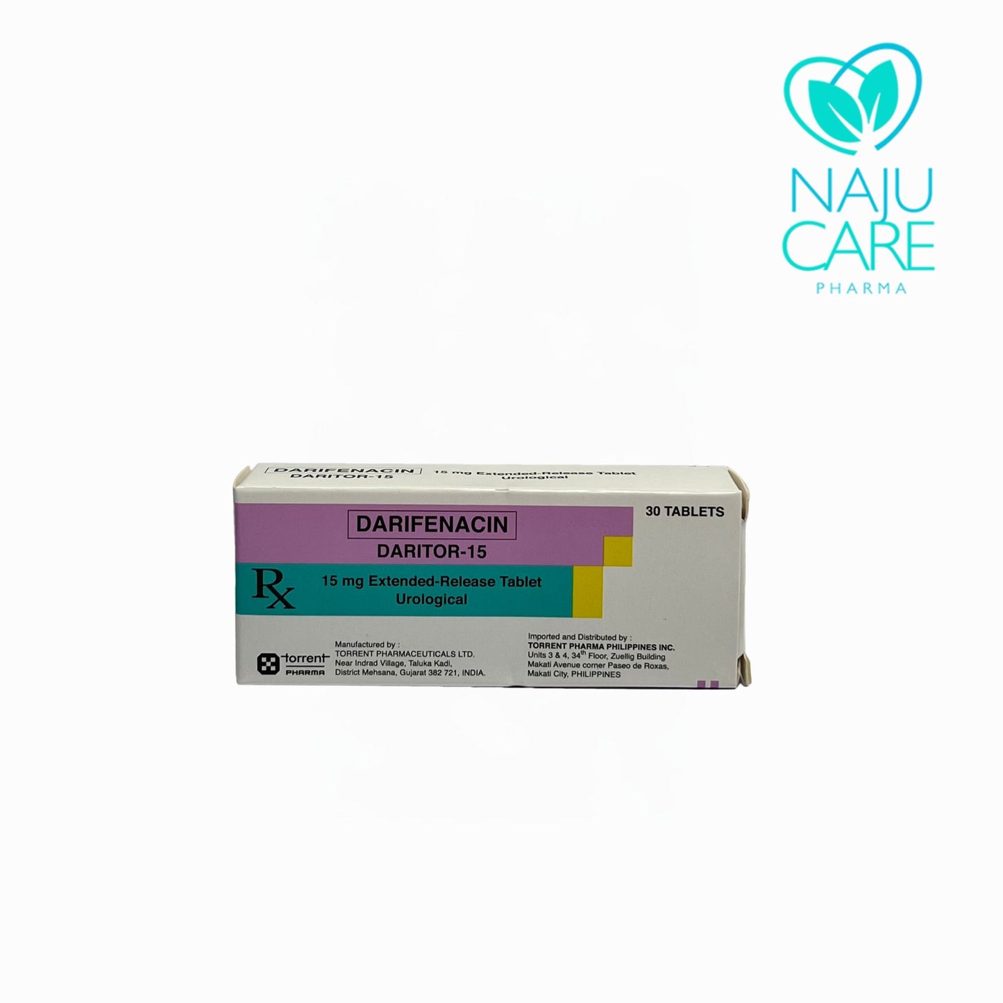 DARIFENACIN 15MG TABLET (DARITOR - 15)