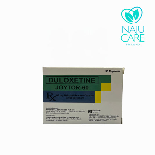 DULOXETINE 60MG CAPSULE (JOYTOR-60) 30 CAPSULES