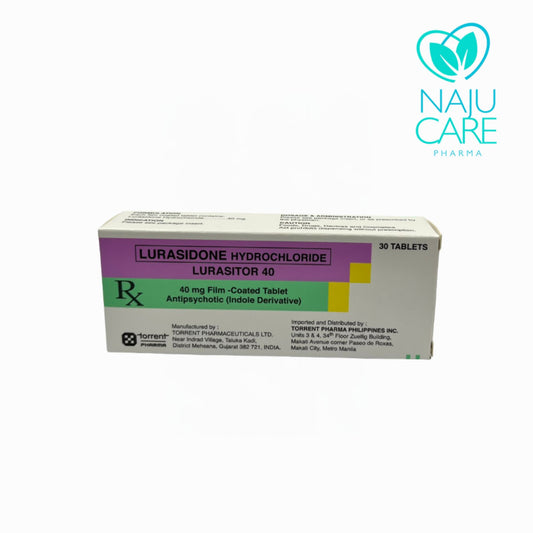 LURASIDONE HYDROCHLORIDE 40MG FILM-COATED TABLET (LURASITOR-40)
