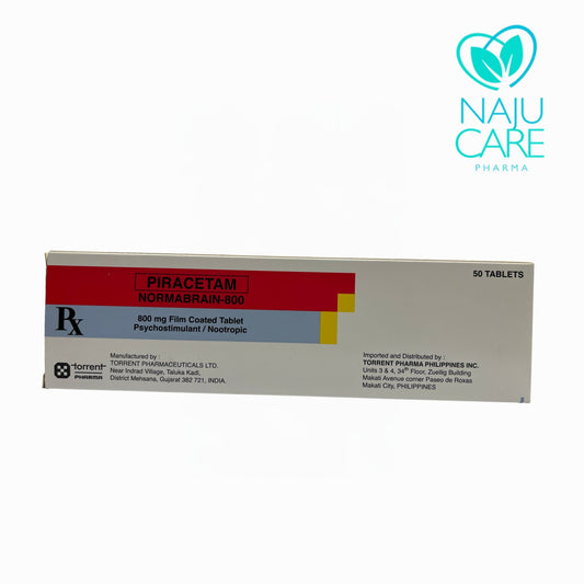 PIRACETAM 800MG FILM-COATED TABLET (NORMABRAIN-800)