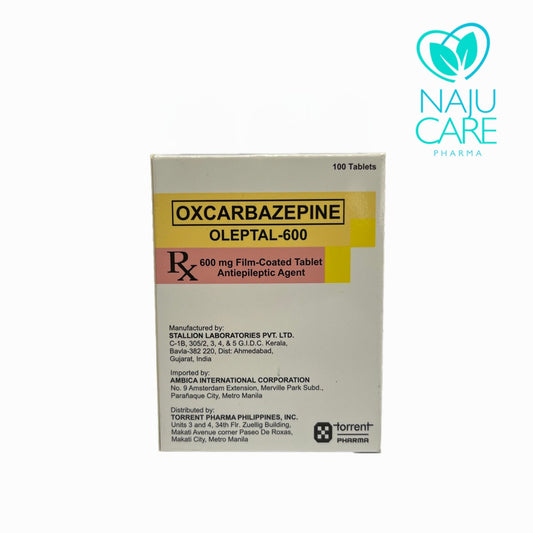 OXCARBAZEPINE 600MG FILM-COATED TABLET (OLEPTAL-600)