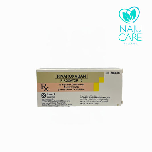 RIVAROXABAN 10mg FILM-COATED TABLET (Riroxator)