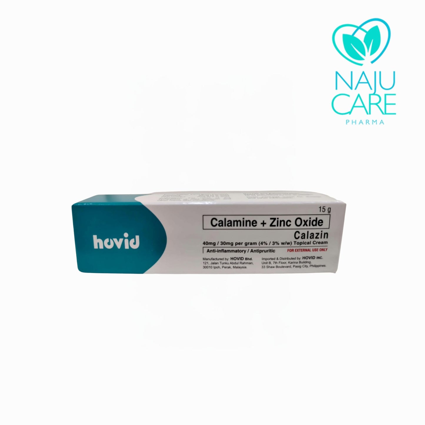 CALAMINE + ZINC OXIDE 15G (CALAZIN)