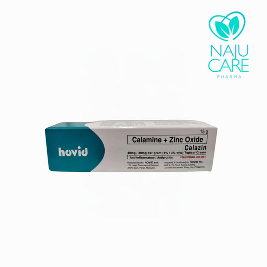 CALAMINE + ZINC OXIDE 15G (CALAZIN)