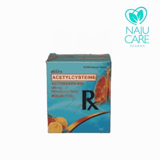 Acetylcysteine ACTEINSAPH 600mg Tablet 1 BOX
