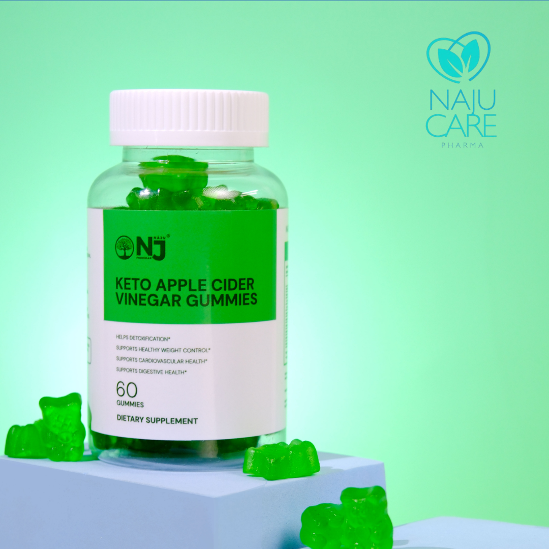 NAJU Keto + ACV Gummies – Apple Cider Vinegar Goodness in Every Bite