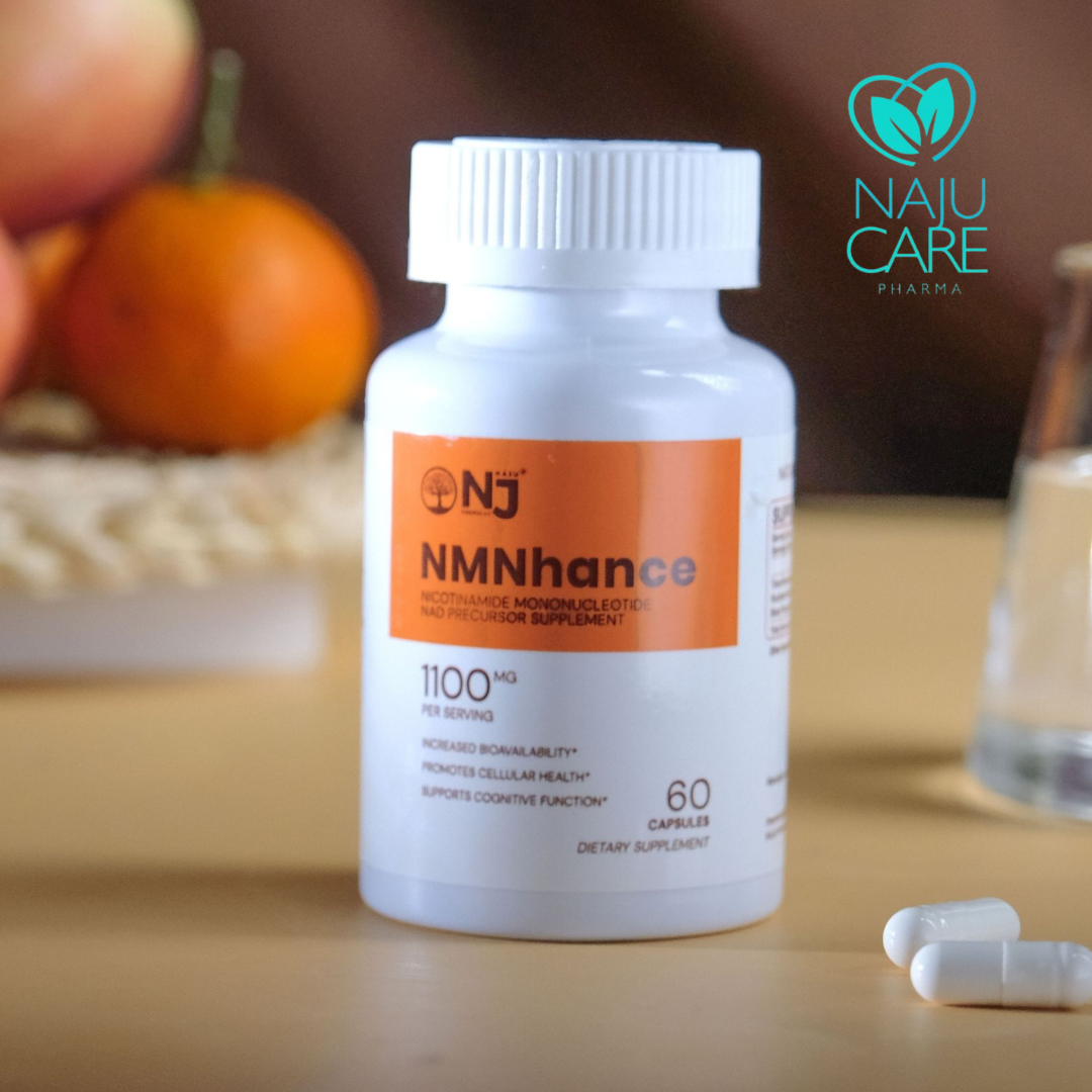 NAJU NMNhance – Premium NMNhance Blend for Everyday Balance (60 Capsules)