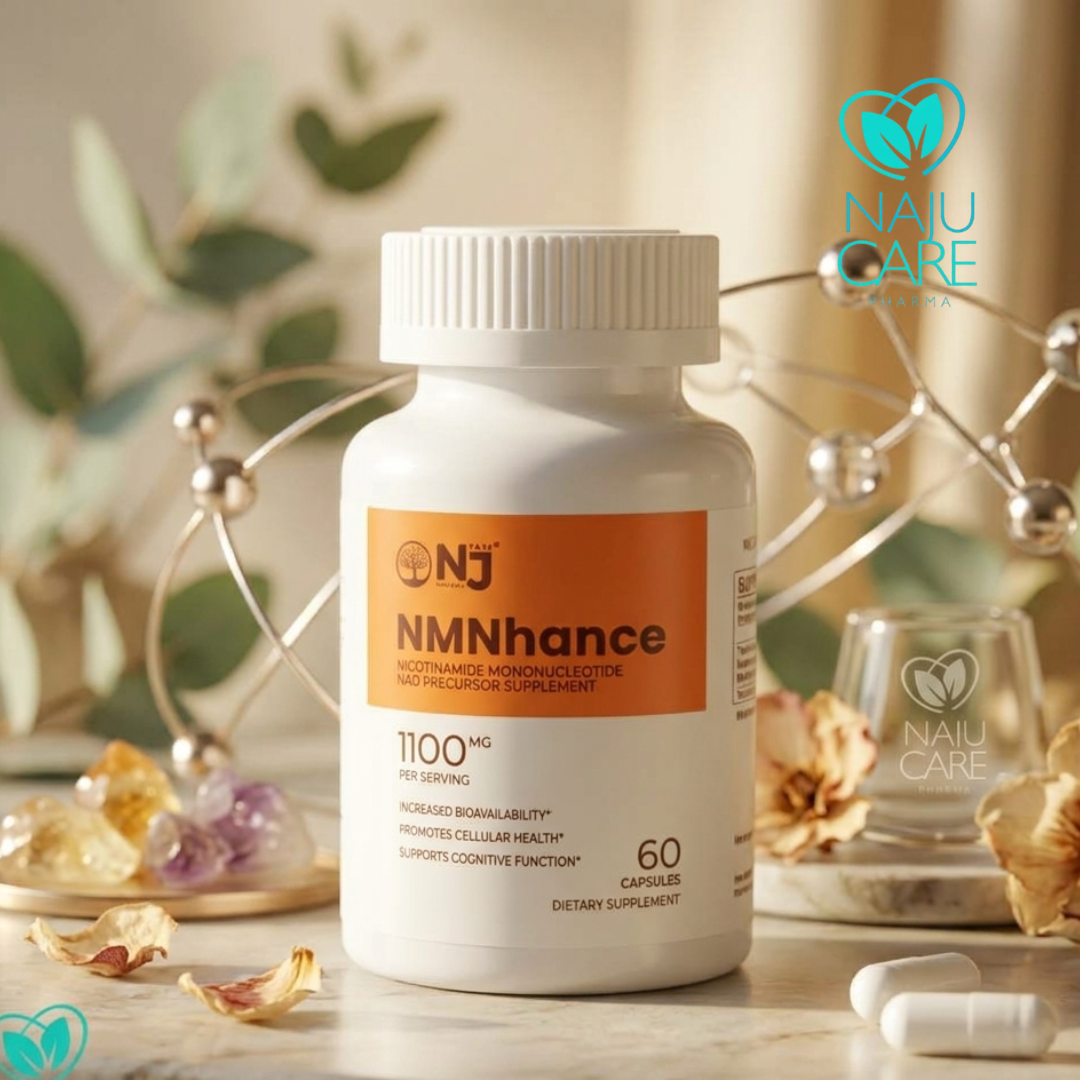 NAJU NMNhance – Premium NMNhance Blend for Everyday Balance (60 Capsules)