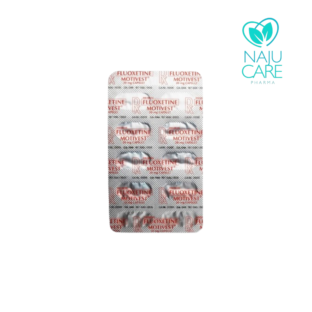 FLUOXETINE 20mg/Cap (Motivest)