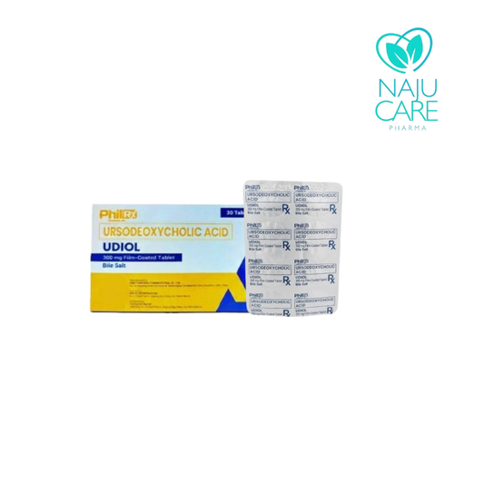 URSODEOXYCHOLIC ACID 300mg/tab (Udiol)