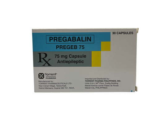 Pregabalin Pregamed 75mg Tablet 1 BOX