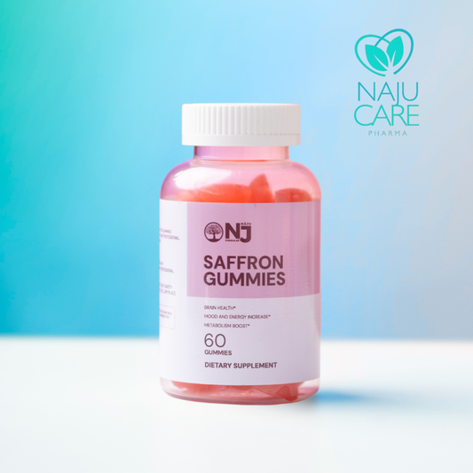 Saffron Gummies with Rhodiola Rosea Extract and Lemon Balm