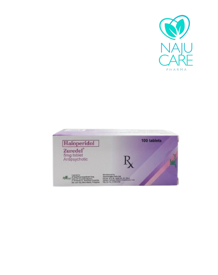 HALOPERIDOL 5mg/Tab (Zuredel)