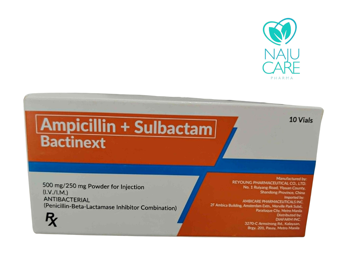 AMPICILLIN+SULBACTAM 750mg (Bactinext)