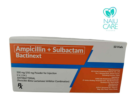 AMPICILLIN+SULBACTAM 750mg (Bactinext)