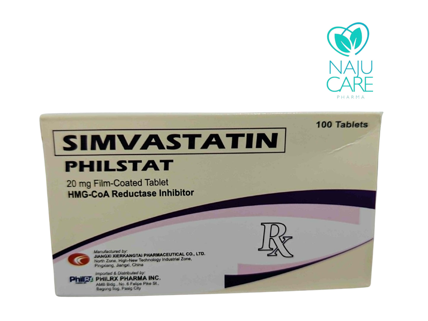 SIMVASTATIN 20mg/FILM-COATED TABLET (Philstat)