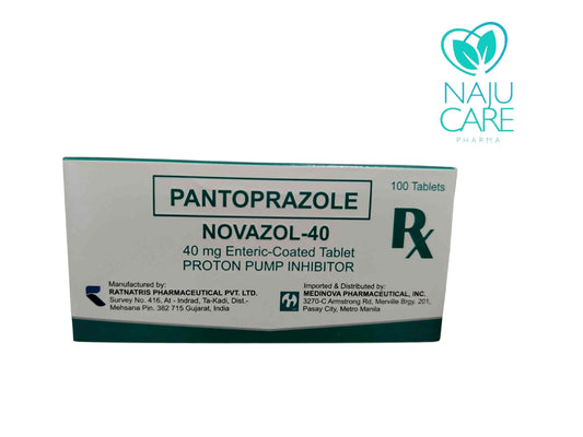 PANTOPRAZOLE 40mg/ENTERIC-COATED TABLET (Novazol-40)