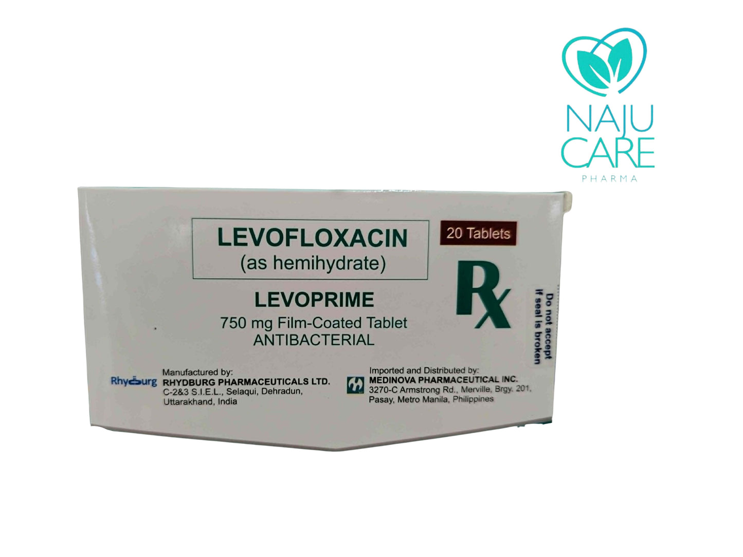 LEVOFLOXACIN 750MG/FILM-COATED TABLET (LEVOPRIME)
