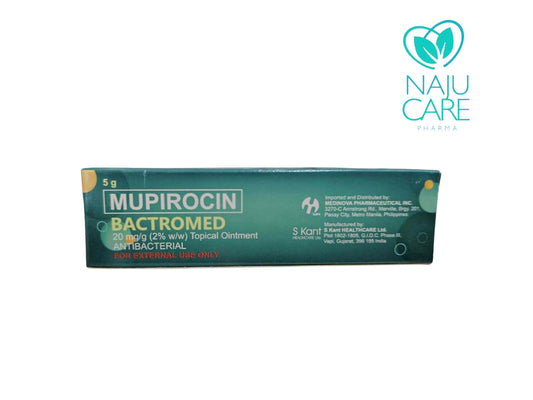 MUPIROCIN 20MG/G (2%W/W) TOPICAL OINTMENT (Bactromed)