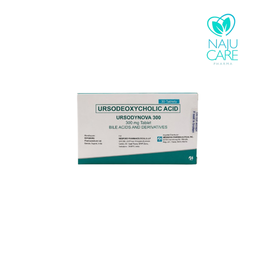 URSODEOXYCHOLIC ACID 300mg (URSODYNOVA 300)